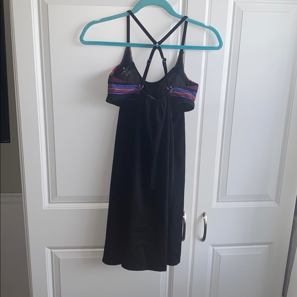 Athleta‎ 32 B/C Swim Dress Swimwear Black